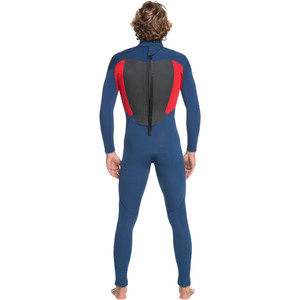 2022 Quiksilver Mens Prologue 3/2mm Back Zip Wetsuit EQYW103134 - Insignia / High Risk